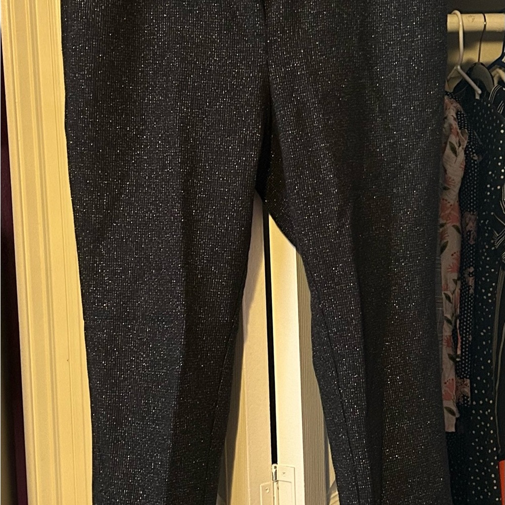 LOFT Black Sparkle Women's Pants